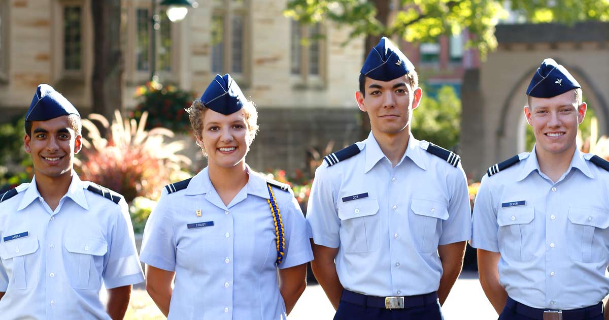 Six Air Force ROTC Cadets Commissioned During Annual Ceremony | tyello.com